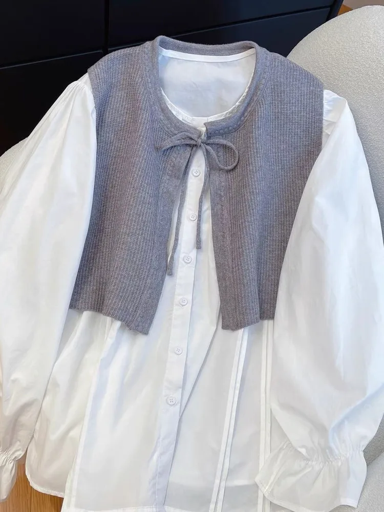 Комплект из двух предметов: вязаный кардиган большого размера с длинным рукавом и свободные брюки для женщин, осенний повседневный стиль, удобный, не мнется
Комплект из двух предметов: вязаный кардиган большого размера с длинным рукавом и свободные брюки для женщин, осенний повседневный стиль, удобный, не мнется