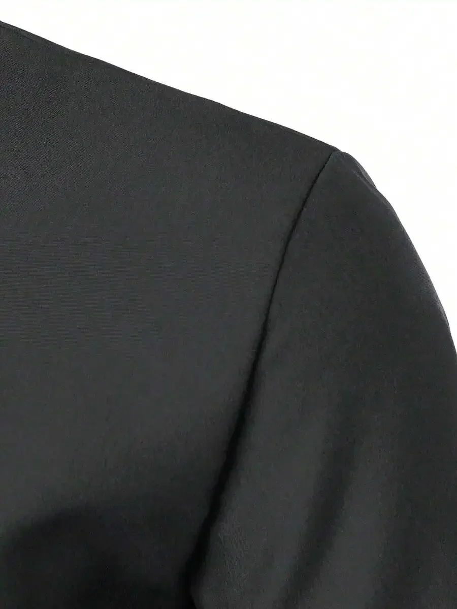 Mens Asymmetrical Button Down Shirt Short Sleeve Casual Slim Fit
Mens Asymmetrical Button Down Shirt Short Sleeve Casual Slim Fit