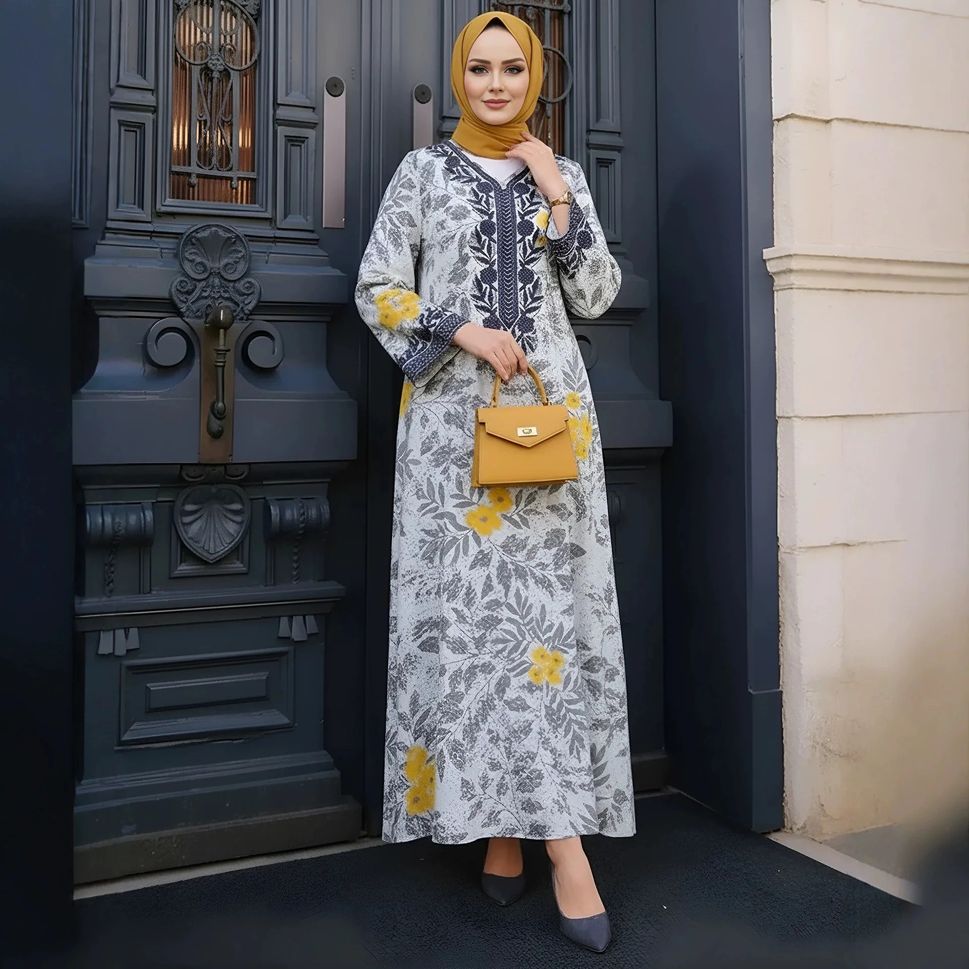 Eid Dress Abaya Women Ramadan Muslim Party Dresses Jalabiya Print Arab Long Robe Morocco Dubai Abayas Kaftan Islam Vestidos
Eid Dress Abaya Women Ramadan Muslim Party Dresses Jalabiya Print Arab Long Robe Morocco Dubai Abayas Kaftan Islam Vestidos