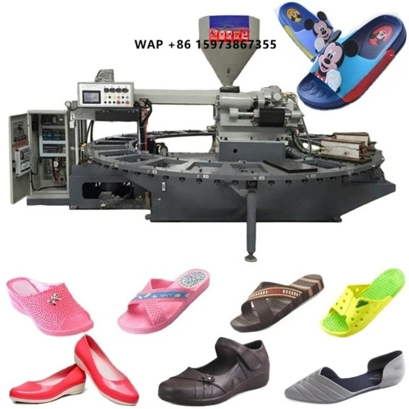 Automatic PVC Sandal Sole Making Machinery JL-108
Automatic PVC Sandal Sole Making Machinery JL-108