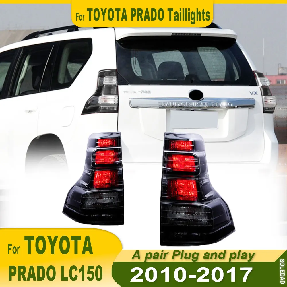 Задний фонарь для Toyota Land Cruiser Prado LC150 FJ150 2010-2017, задний фонарь автомобиля, указатель поворота, стоп-сигнал, автоматический задний фонарь в сборе
Задний фонарь для Toyota Land Cruiser Prado LC150 FJ150 2010-2017, задний фонарь автомобиля, указатель поворота, стоп-сигнал, автоматический задний фонарь в сборе