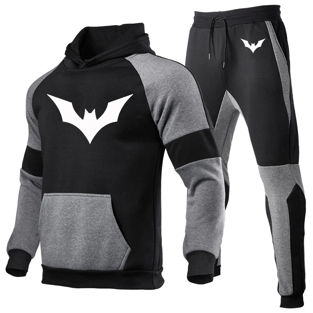 Bat pattern Men's casual suits are suitable for spring and autumn sports and outdoor activities hoodies
Bat pattern Men's casual suits are suitable for spring and autumn sports and outdoor activities hoodies