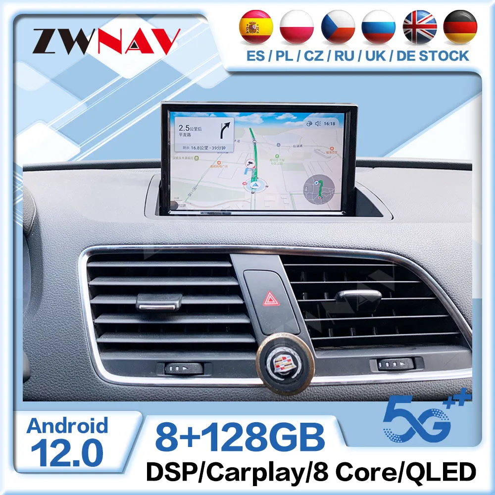 Carplay Screen For AUDI Q3 2013 2014 2015 2016 - 2018 Radio Android Audio Stereo Auto GPS Automotive Multimedia Player Head Unit
Carplay Screen For AUDI Q3 2013 2014 2015 2016 - 2018 Radio Android Audio Stereo Auto GPS Automotive Multimedia Player Head Unit