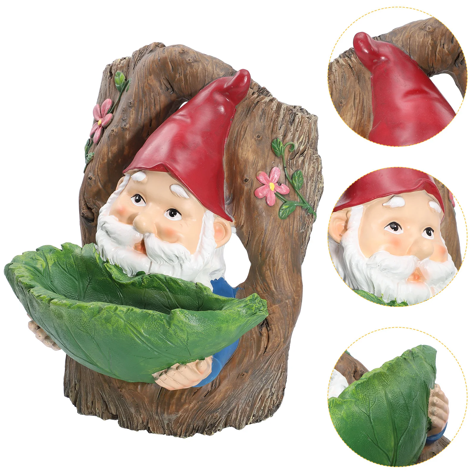 1Pcs Creative Resin Bird Feeder Cartoon Dwarf Hanging Birdbath Outdoor Garden Balcony Decoration Bird Food Holder
1Pcs Creative Resin Bird Feeder Cartoon Dwarf Hanging Birdbath Outdoor Garden Balcony Decoration Bird Food Holder