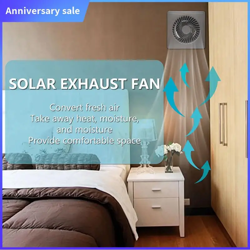 AD23-Ventilation High-Speed Solar Silent Fan With 8W Panel Shed Solar Exhaust Fan For Chicken Coops,Greenhouses,Sheds
AD23-Ventilation High-Speed Solar Silent Fan With 8W Panel Shed Solar Exhaust Fan For Chicken Coops,Greenhouses,Sheds