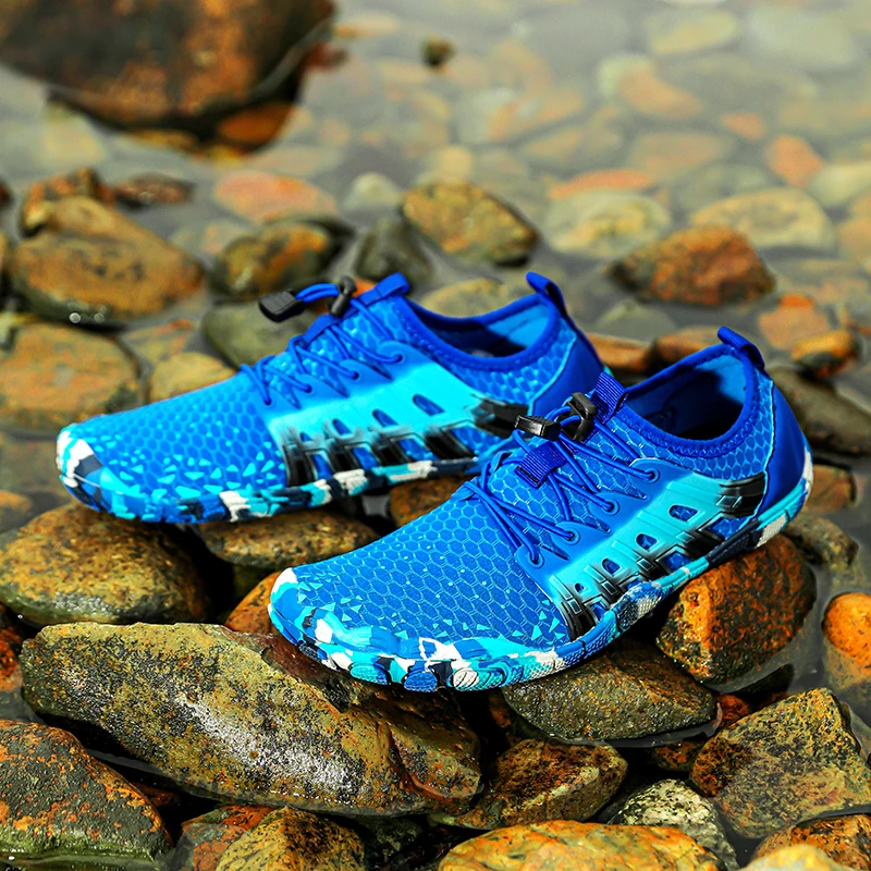 Summer Men's Aqua Shoes Quick Drying Five Fingers Water Shoes Outdoor Non-slip Beach Barefoot Sneakers Men Women Swimming Shoes
Summer Men's Aqua Shoes Quick Drying Five Fingers Water Shoes Outdoor Non-slip Beach Barefoot Sneakers Men Women Swimming Shoes