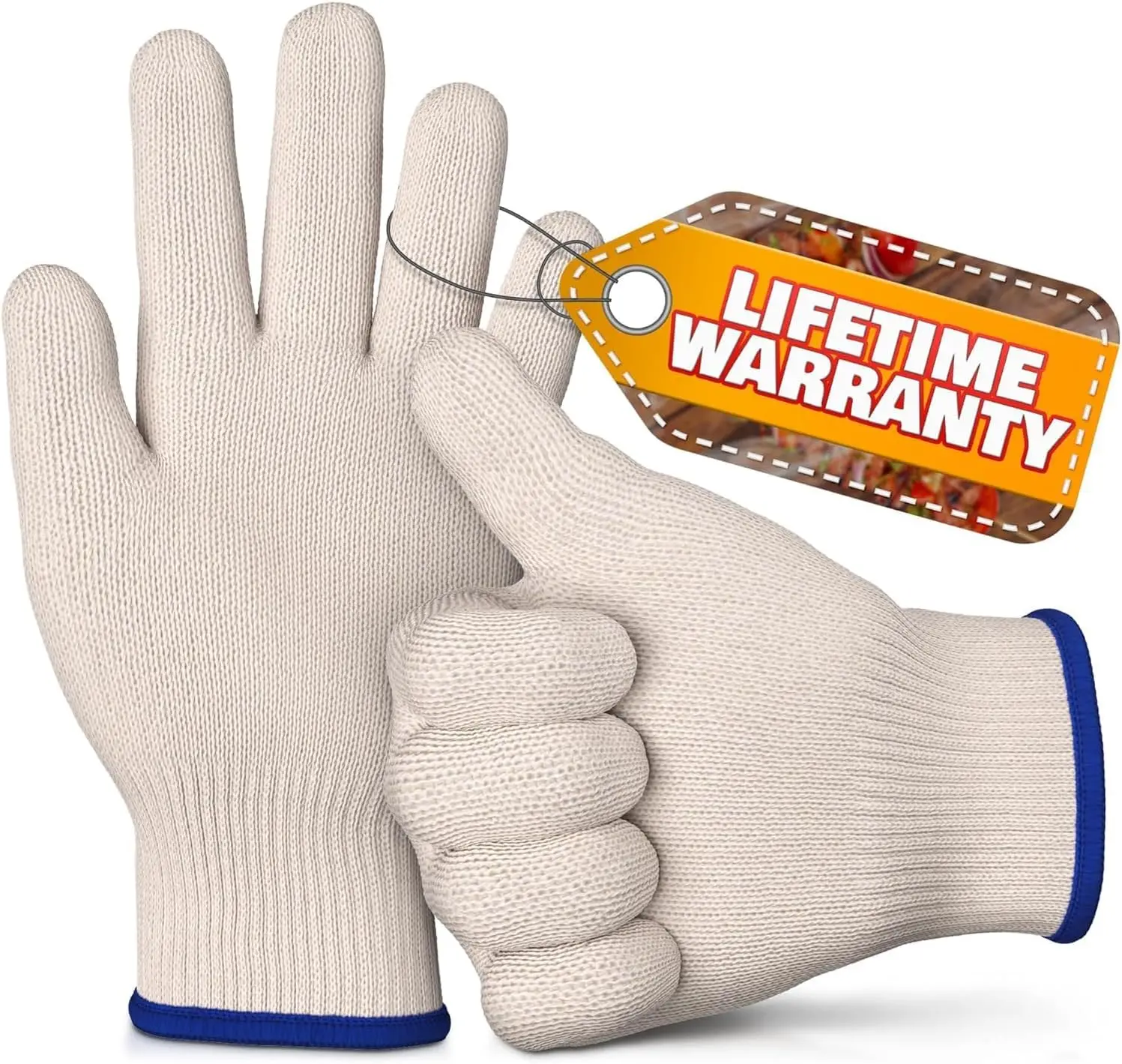 896°F Heat-Resistant Cooking Gloves for BBQ, Baking, and Grilling - White, Multipurpose Kitchen Gloves
896°F Heat-Resistant Cooking Gloves for BBQ, Baking, and Grilling - White, Multipurpose Kitchen Gloves