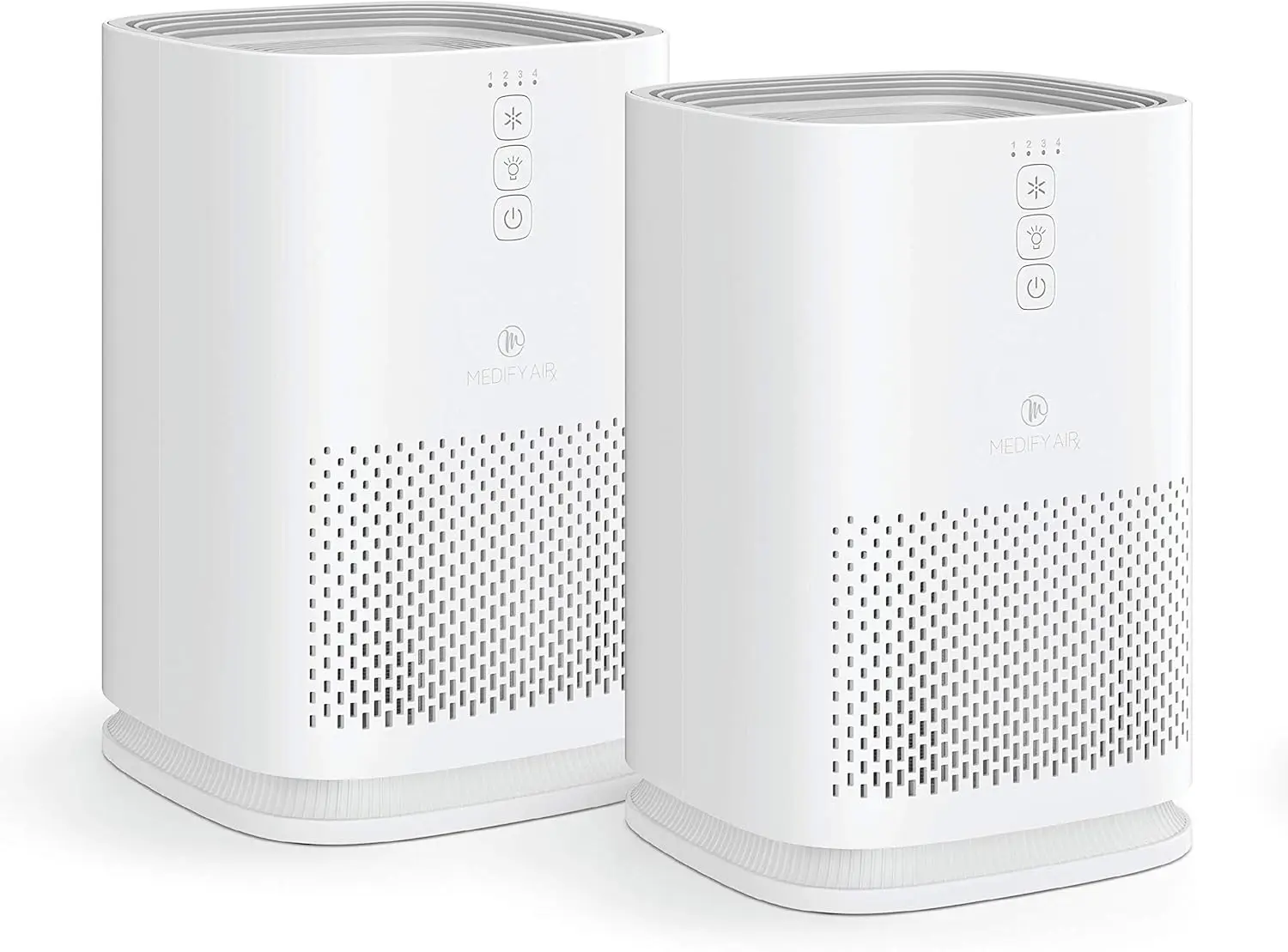 Air Purifier with HEPA H13 Filter, 428 ft²/hr for Smoke & Pollen, White 2-Pack
Air Purifier with HEPA H13 Filter, 428 ft²/hr for Smoke & Pollen, White 2-Pack