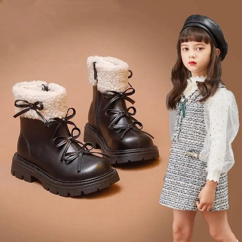 Популярные модные детские ботинки S, модная детская обувь, зимние ботинки для девочек, новинка 2025, утепленные ботинки принцессы на подкладке из искусственного меха, утолщенные
Популярные модные детские ботинки S, модная детская обувь, зимние ботинки для девочек, новинка 2025, утепленные ботинки принцессы на подкладке из искусственного меха, утолщенные