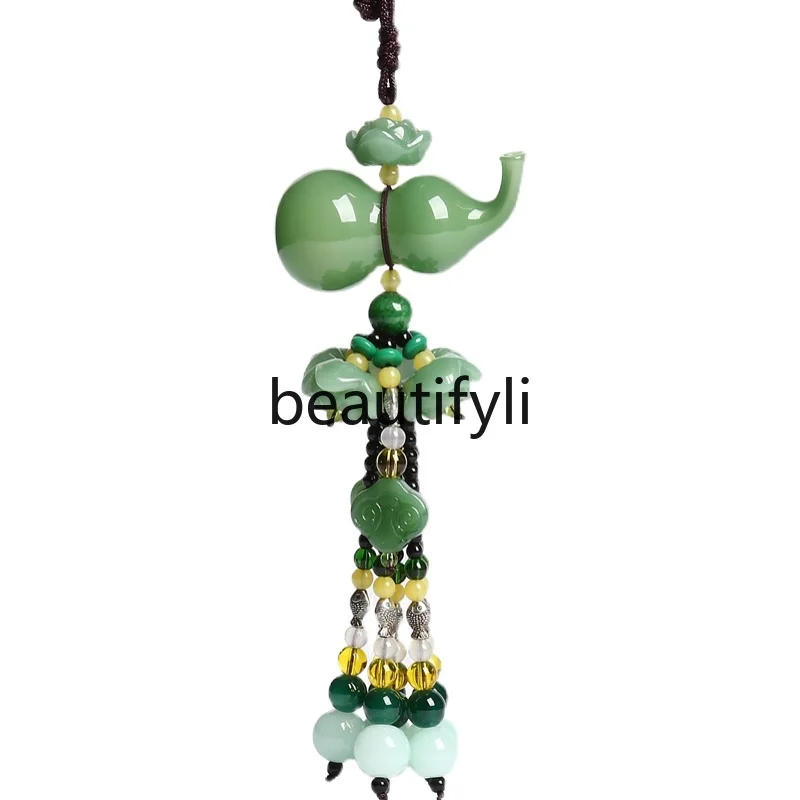 Car pendant, high-end car pendant, car perfume decoration, gourd pendant, safety symbol
Car pendant, high-end car pendant, car perfume decoration, gourd pendant, safety symbol