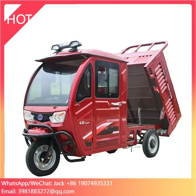 Hot-Selling Durable Manned Cargo Electric Tricycle from Chinese Factory Electric Pedicab
Hot-Selling Durable Manned Cargo Electric Tricycle from Chinese Factory Electric Pedicab