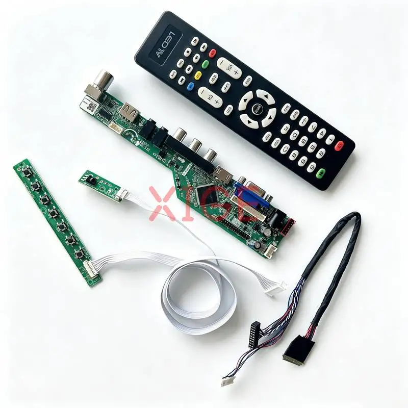 For LTN156AT20 LTN156AT15 LTN156AT17 LTN156AT19 Drive Board Kit DIY USB+AV+VGA+HDMI 1366*768 1366x768 Laptop Monitor LVDS-40 Pin
For LTN156AT20 LTN156AT15 LTN156AT17 LTN156AT19 Drive Board Kit DIY USB+AV+VGA+HDMI 1366*768 1366x768 Laptop Monitor LVDS-40 Pin