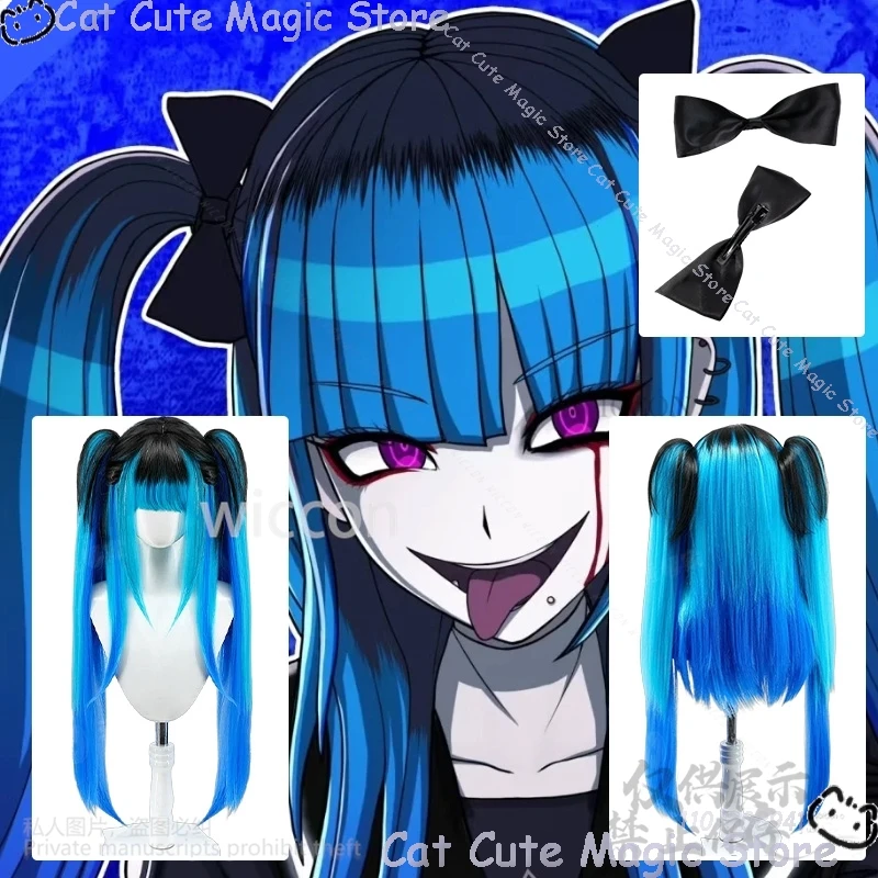 The Hundred Anime Cosplay Line Amemiya Darumi Black To Blue Gradient Heat Resistant Wig Jirai Kei Girl Halloween Prop Gift Cos
The Hundred Anime Cosplay Line Amemiya Darumi Black To Blue Gradient Heat Resistant Wig Jirai Kei Girl Halloween Prop Gift Cos