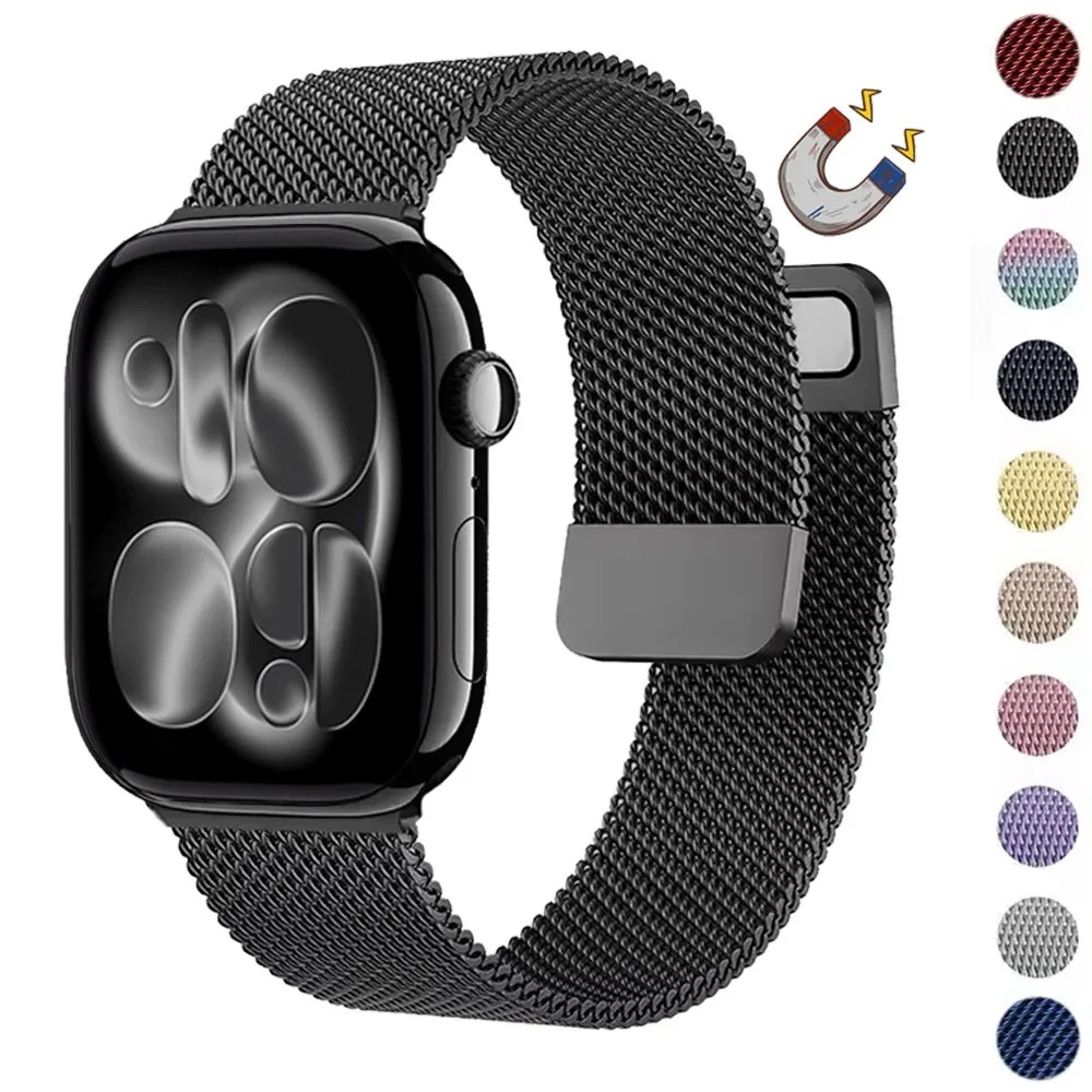 Ремешок с магнитной петлей для Apple Watch Band Series 11 46 мм 42 мм 44 мм 45 мм 38 мм 40 мм 41 мм Ultra 3 49 мм Браслет iWatch 10 9 8 7 6 5
Ремешок с магнитной петлей для Apple Watch Band Series 11 46 мм 42 мм 44 мм 45 мм 38 мм 40 мм 41 мм Ultra 3 49 мм Браслет iWatch 10 9 8 7 6 5