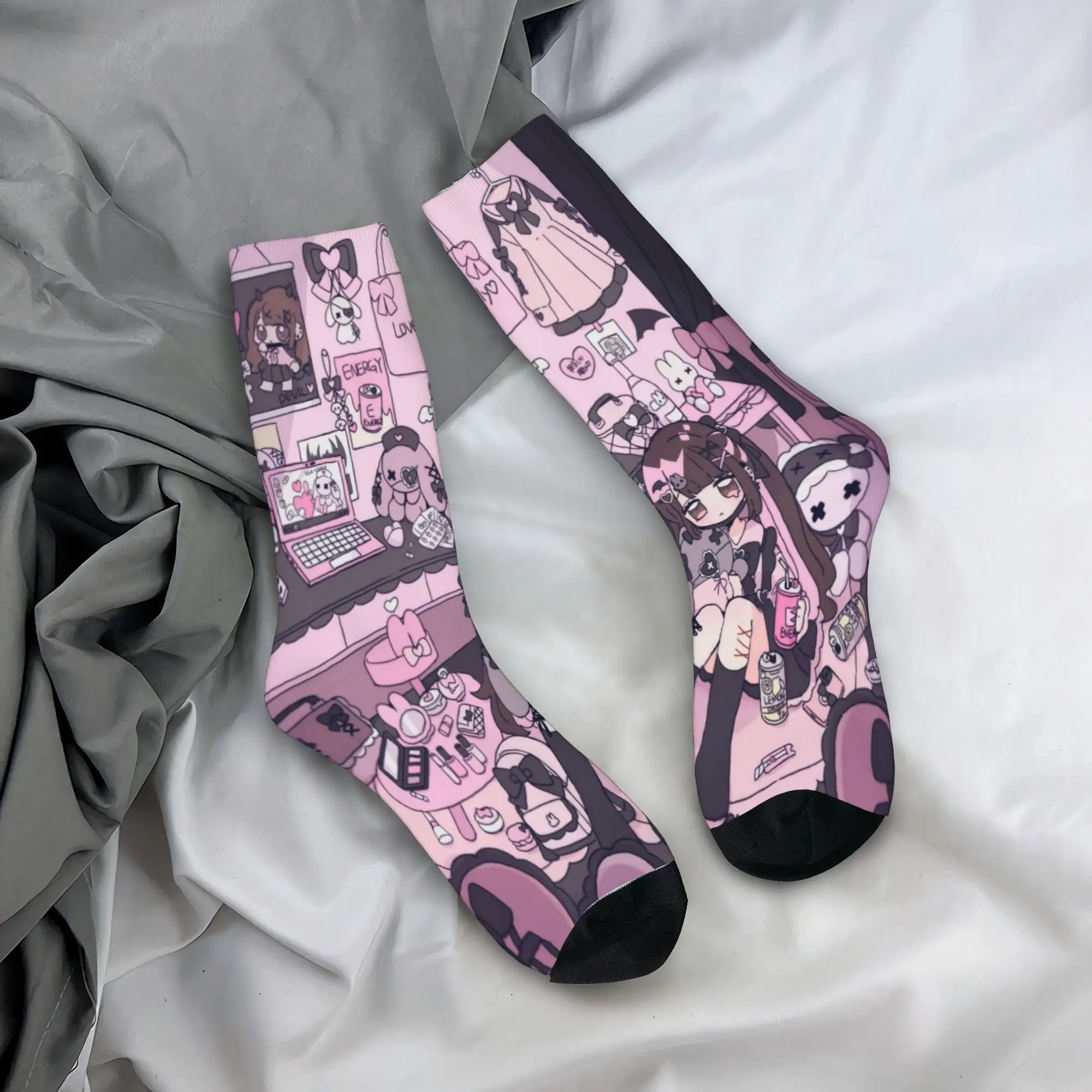 Носки в стиле аниме kei, нескользящие чулки, мужские дышащие уличные носки, осенние носки с принтом в стиле ретро
Носки в стиле аниме kei, нескользящие чулки, мужские дышащие уличные носки, осенние носки с принтом в стиле ретро