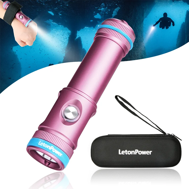 2200 Lumens Professional Waterproof Diving Flashlight Supports Diving Activities Up To 100 Meters Underwater
2200 Lumens Professional Waterproof Diving Flashlight Supports Diving Activities Up To 100 Meters Underwater