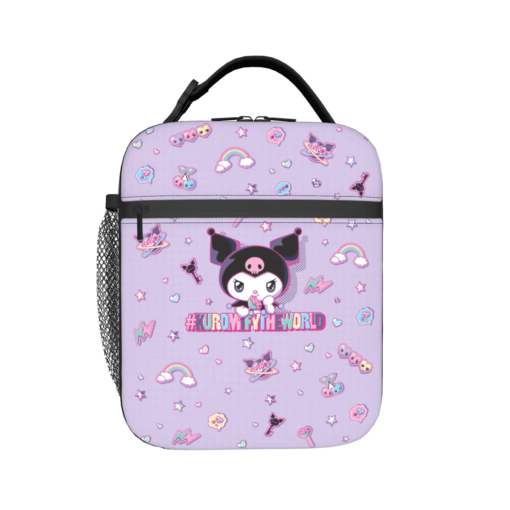 Sanrio Kuromi Insulated Lunch Bag Thermal Bag Reusable,Meal Container Large Tote Lunch Box Men Women College Travel
Sanrio Kuromi Insulated Lunch Bag Thermal Bag Reusable,Meal Container Large Tote Lunch Box Men Women College Travel