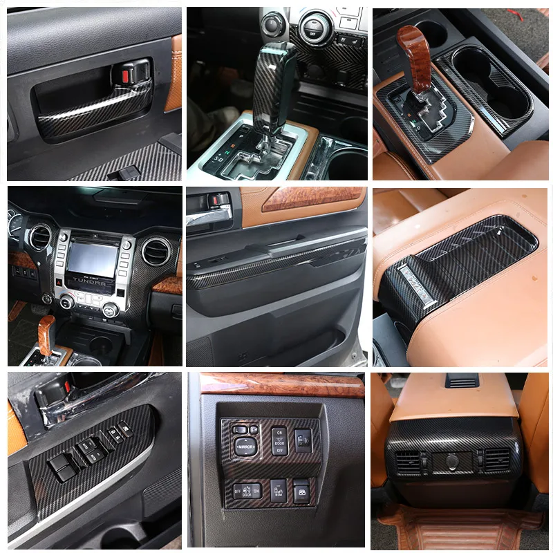 ABS углеродное волокно для Toyota Tundra 2014-2021, внутренняя модификация, центральное управление, накладка на рамку, наклейка, автомобильные аксессуары
ABS углеродное волокно для Toyota Tundra 2014-2021, внутренняя модификация, центральное управление, накладка на рамку, наклейка, автомобильные аксессуары