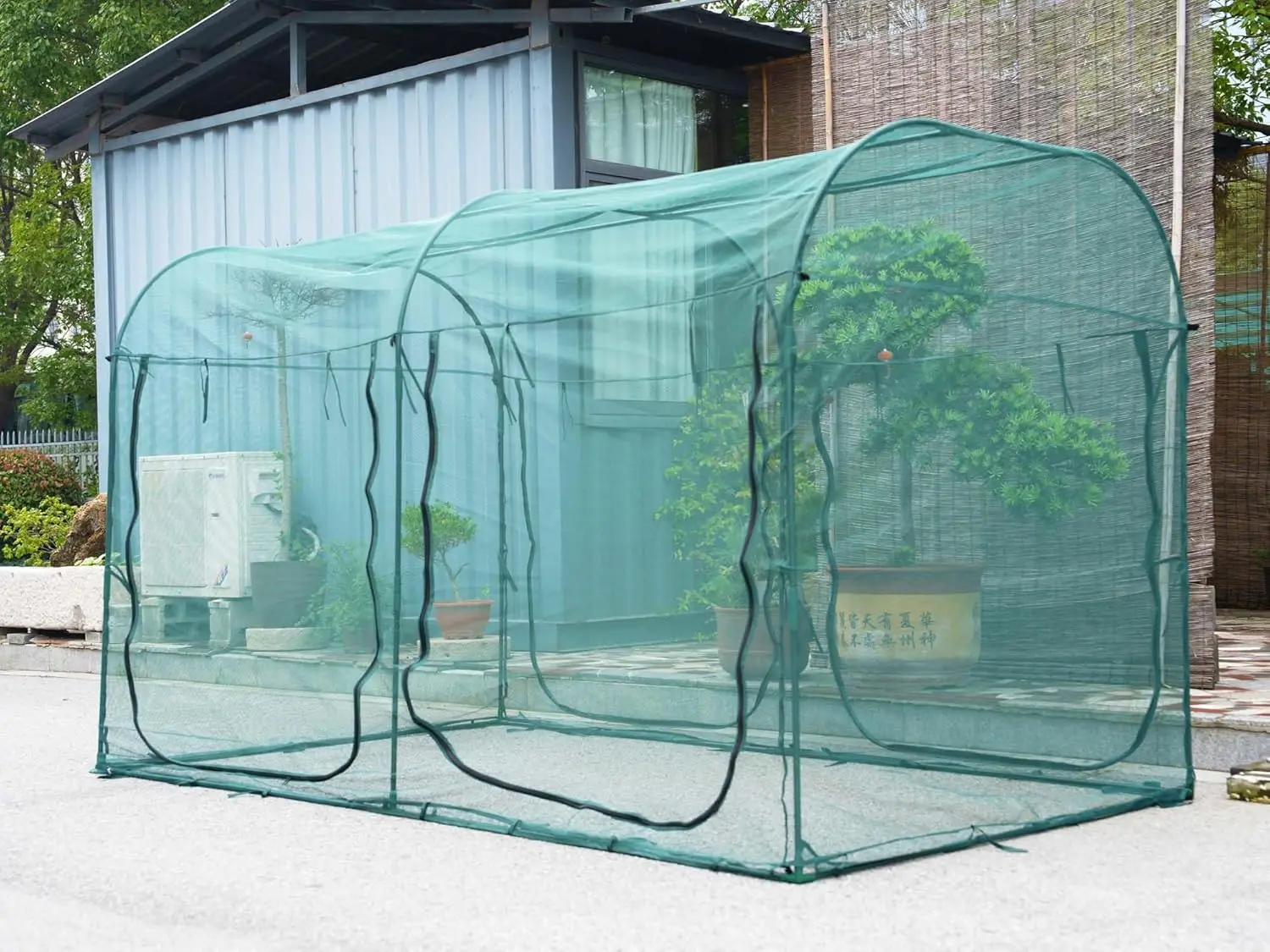 Large Tunnel 10FTx6FT Plant Netting Cover, 6FT Tall Crop Cage Tomato Netting,Pest Guard Cover for Vegetables &Fruits
Large Tunnel 10FTx6FT Plant Netting Cover, 6FT Tall Crop Cage Tomato Netting,Pest Guard Cover for Vegetables &Fruits