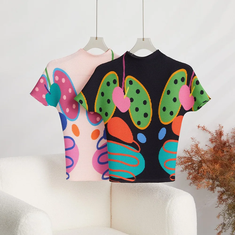 Женская футболка приталенного кроя ort Sve, новая летняя футболка с маленьким высоким воротником Me Series Quali, плиссированная полиэстеровая деловая повседневная...
Женская футболка приталенного кроя ort Sve, новая летняя футболка с маленьким высоким воротником Me Series Quali, плиссированная полиэстеровая деловая повседневная...