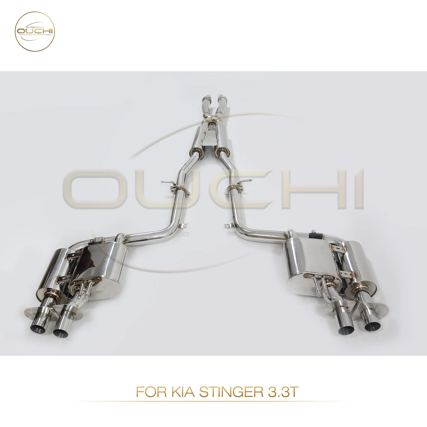 High Performance Catback For KIA Singer 3.3T OUCHI Stainless Steel Exhaust System Auto Parts Electronic Valve Muffler
High Performance Catback For KIA Singer 3.3T OUCHI Stainless Steel Exhaust System Auto Parts Electronic Valve Muffler