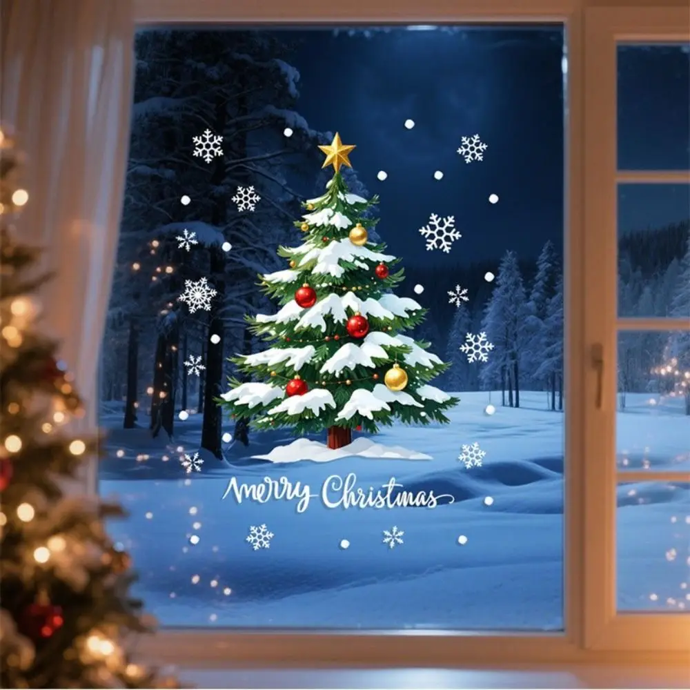 Party Supplies Large Christmas Window Sticker PVC Removable Electrostatic Sticker Waterproof Static Cling Stickers Restaurants
Party Supplies Large Christmas Window Sticker PVC Removable Electrostatic Sticker Waterproof Static Cling Stickers Restaurants