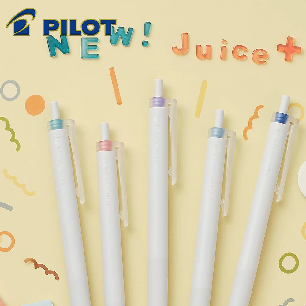 8PCS/Set Japan Pilot New Juice Plus Gel Pens Press Type 0.4mm ST Pen Tip Kawaii School Supplies Stationary Cute Pens for Writing
8PCS/Set Japan Pilot New Juice Plus Gel Pens Press Type 0.4mm ST Pen Tip Kawaii School Supplies Stationary Cute Pens for Writing