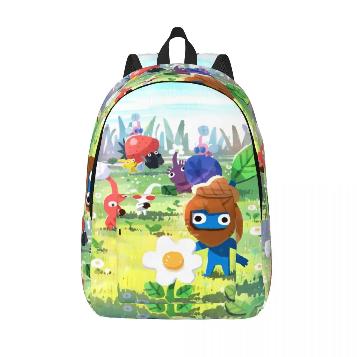 Pikmins Family Cute Fun Backpack for Men Women Cool Student Work Daypack Game Anime College Canvas Bags Durable
Pikmins Family Cute Fun Backpack for Men Women Cool Student Work Daypack Game Anime College Canvas Bags Durable