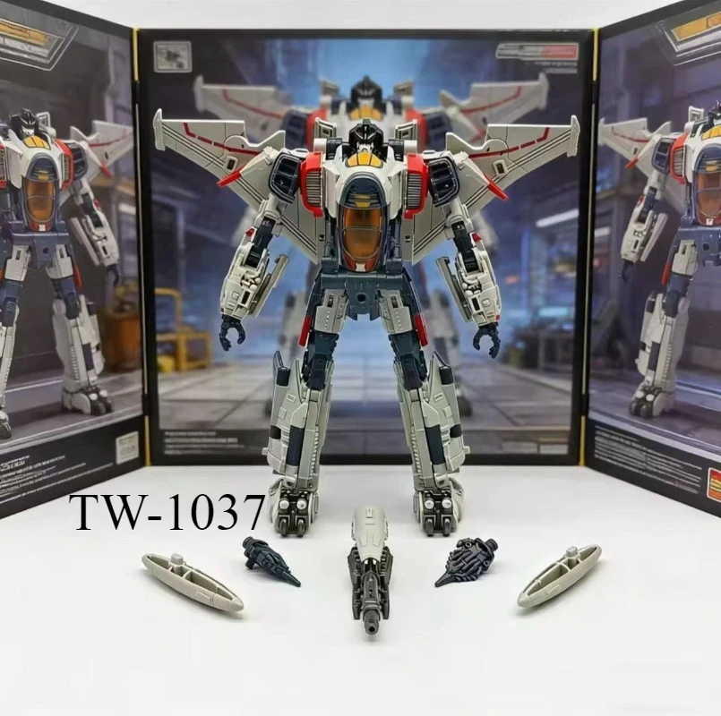 BAIWEI TW-1037 TW1037 Lightning Transformation Toy Exquisite Movable Robot Model Ornament Gift Collection Original Box 100%
BAIWEI TW-1037 TW1037 Lightning Transformation Toy Exquisite Movable Robot Model Ornament Gift Collection Original Box 100%