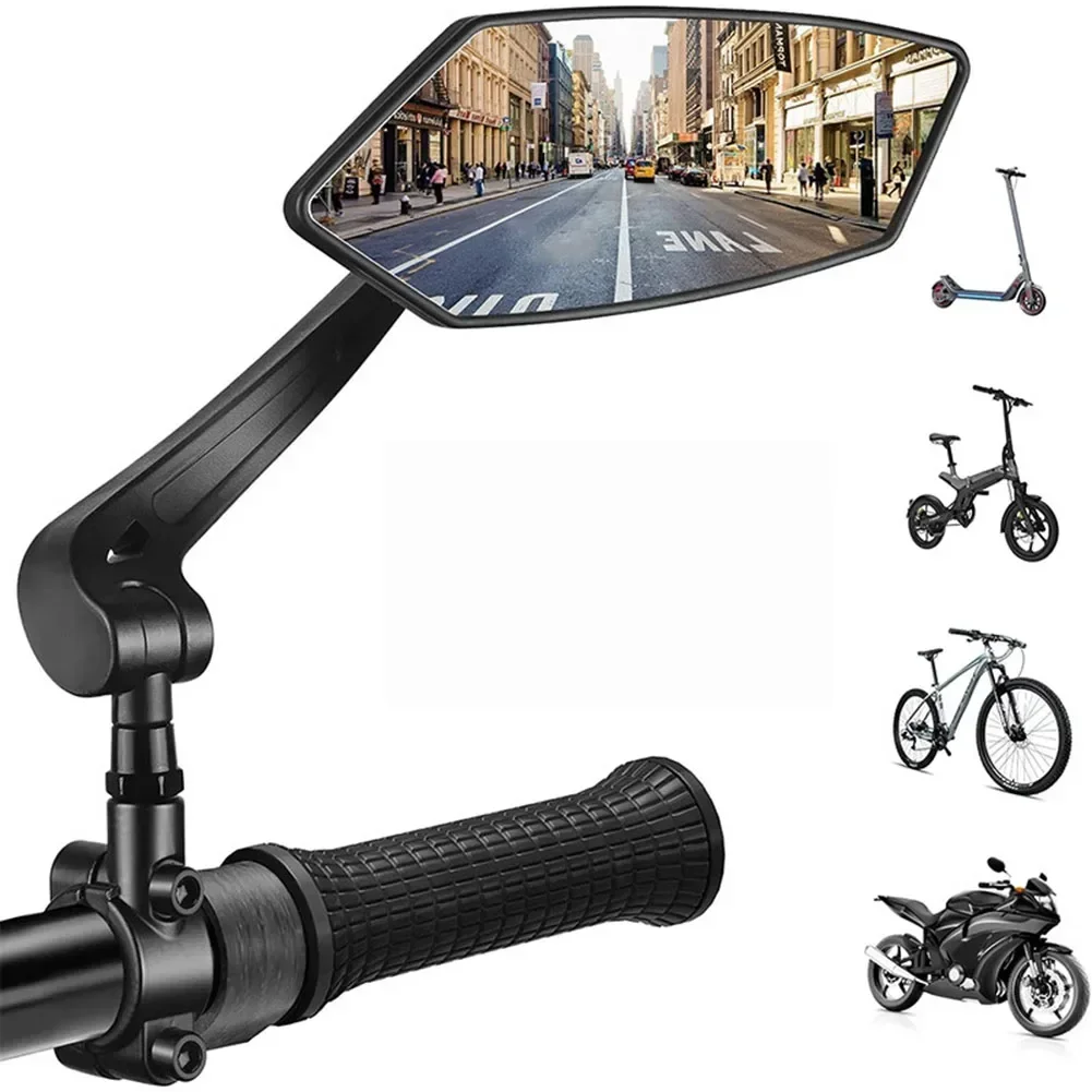 360° Adjustable Bicycle Rearview Mirror Set HD Wide-Angle Rear View For 20-24mm Handlebars 2 Foldable ABS Mirrors Bikes Scooter
360° Adjustable Bicycle Rearview Mirror Set HD Wide-Angle Rear View For 20-24mm Handlebars 2 Foldable ABS Mirrors Bikes Scooter