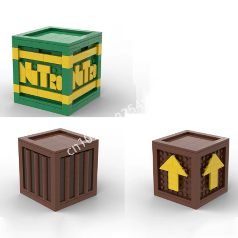 792 шт. MOC Crash Bandicootes, ящики, строительные блоки, строительное образование, день рождения, логическое мышление, рождественская игрушка в подарок
792 шт. MOC Crash Bandicootes, ящики, строительные блоки, строительное образование, день рождения, логическое мышление, рождественская игрушка в подарок