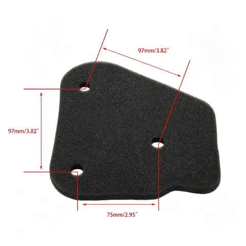 Motorcycle Element Cleaner Air Filter 2002-2011 for Yamaha ZUMA WY BWS 50 WY50 BWS100 4VP-E4451-00 Scooter Replacement Part