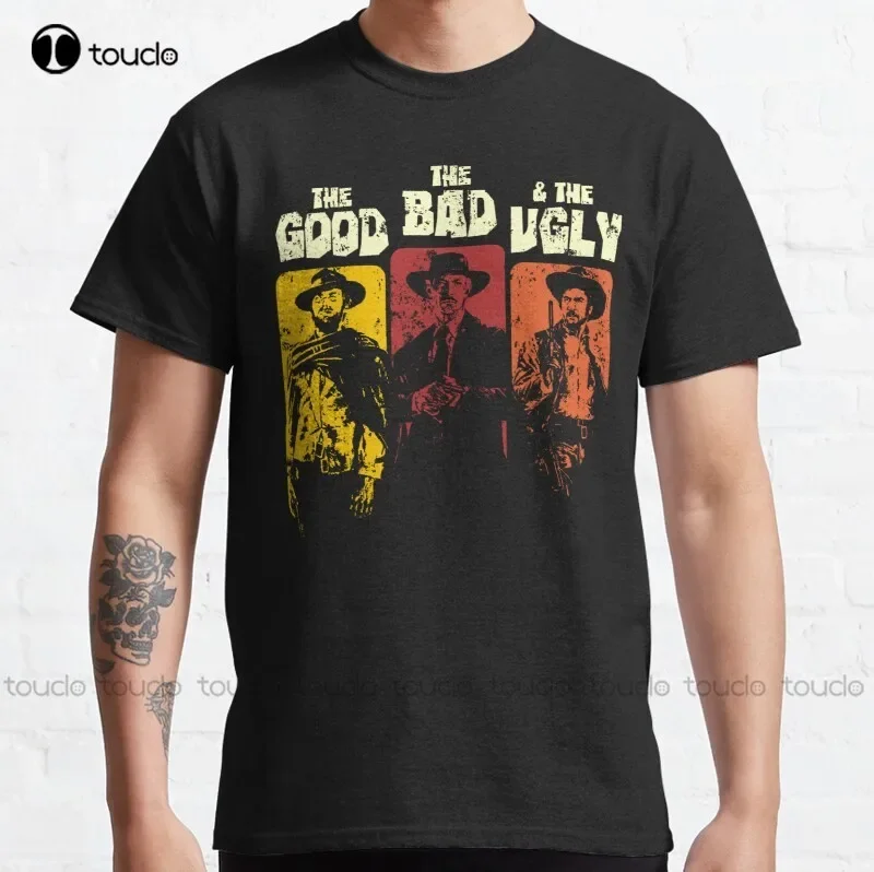 Новая классическая футболка The Good The Bad & The Ugly, хлопковая футболка для девочек, S-5XL
Новая классическая футболка The Good The Bad & The Ugly, хлопковая футболка для девочек, S-5XL