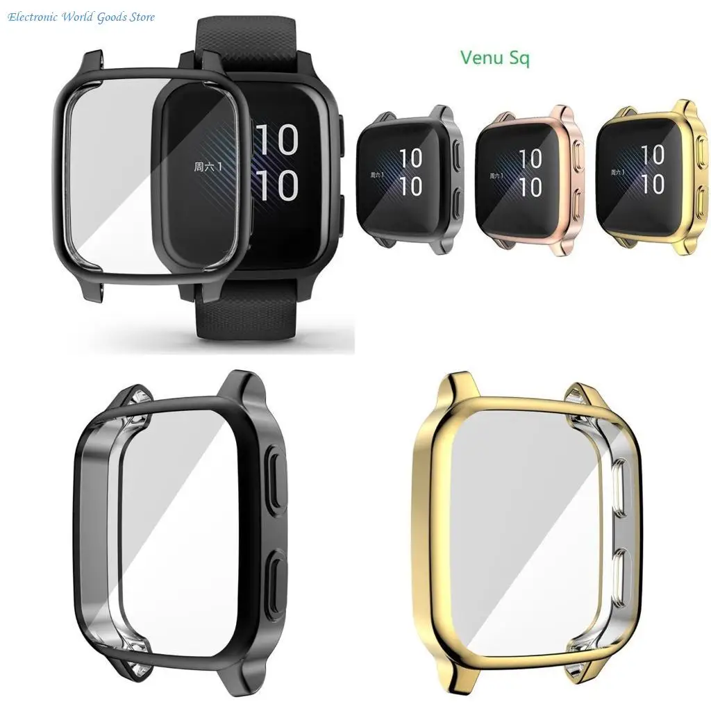 A3PD TPU for Smart Watch Protective TPU Cover Anti-Scratch Shockproof Bumper Cover Compatible For Venu SQ
A3PD TPU for Smart Watch Protective TPU Cover Anti-Scratch Shockproof Bumper Cover Compatible For Venu SQ