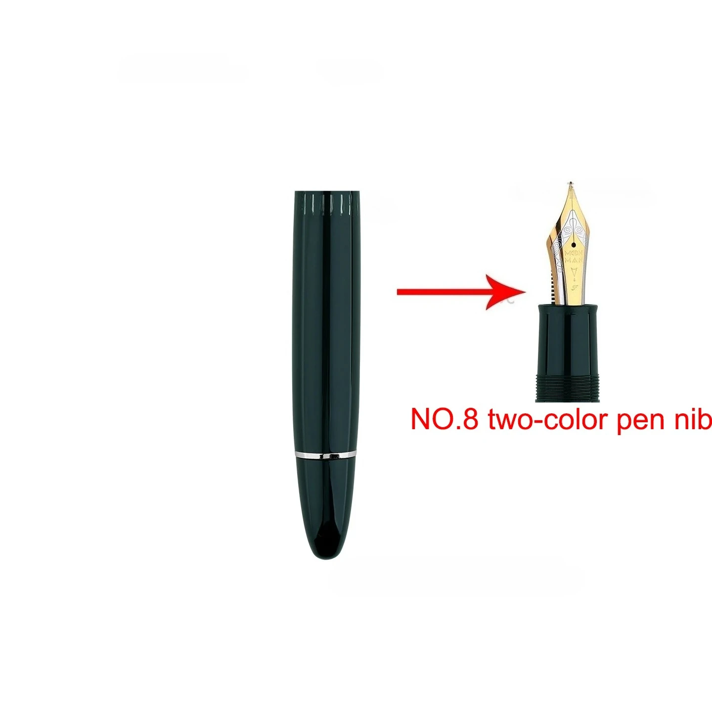 Majohn P141 Piston Resin Fountain Pen NO.8 Fine Nib,Ink Window Writing with Gold / Silver Trim Writing Gift Pen
Majohn P141 Piston Resin Fountain Pen NO.8 Fine Nib,Ink Window Writing with Gold / Silver Trim Writing Gift Pen