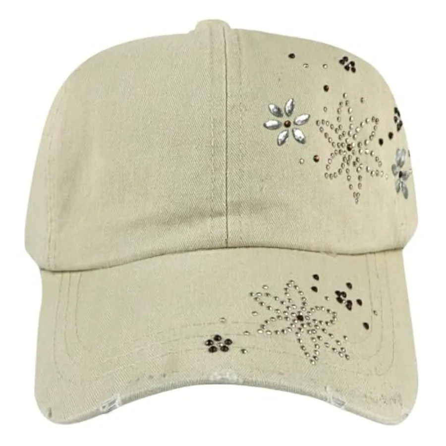 Vintage Distressed Washed Cotton Adjustable Baseball Cap Dad Hat
Vintage Distressed Washed Cotton Adjustable Baseball Cap Dad Hat