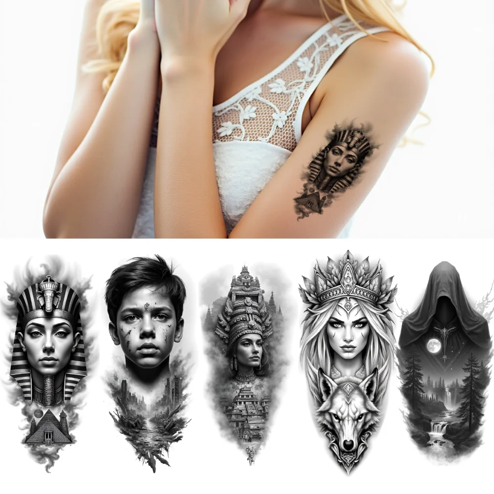 12pcs Temporary Tattoo Bearded Man Realistic Temporary Tattoos Man With Hat And Goggles Angel With Wings For Women Men Adults
12pcs Temporary Tattoo Bearded Man Realistic Temporary Tattoos Man With Hat And Goggles Angel With Wings For Women Men Adults