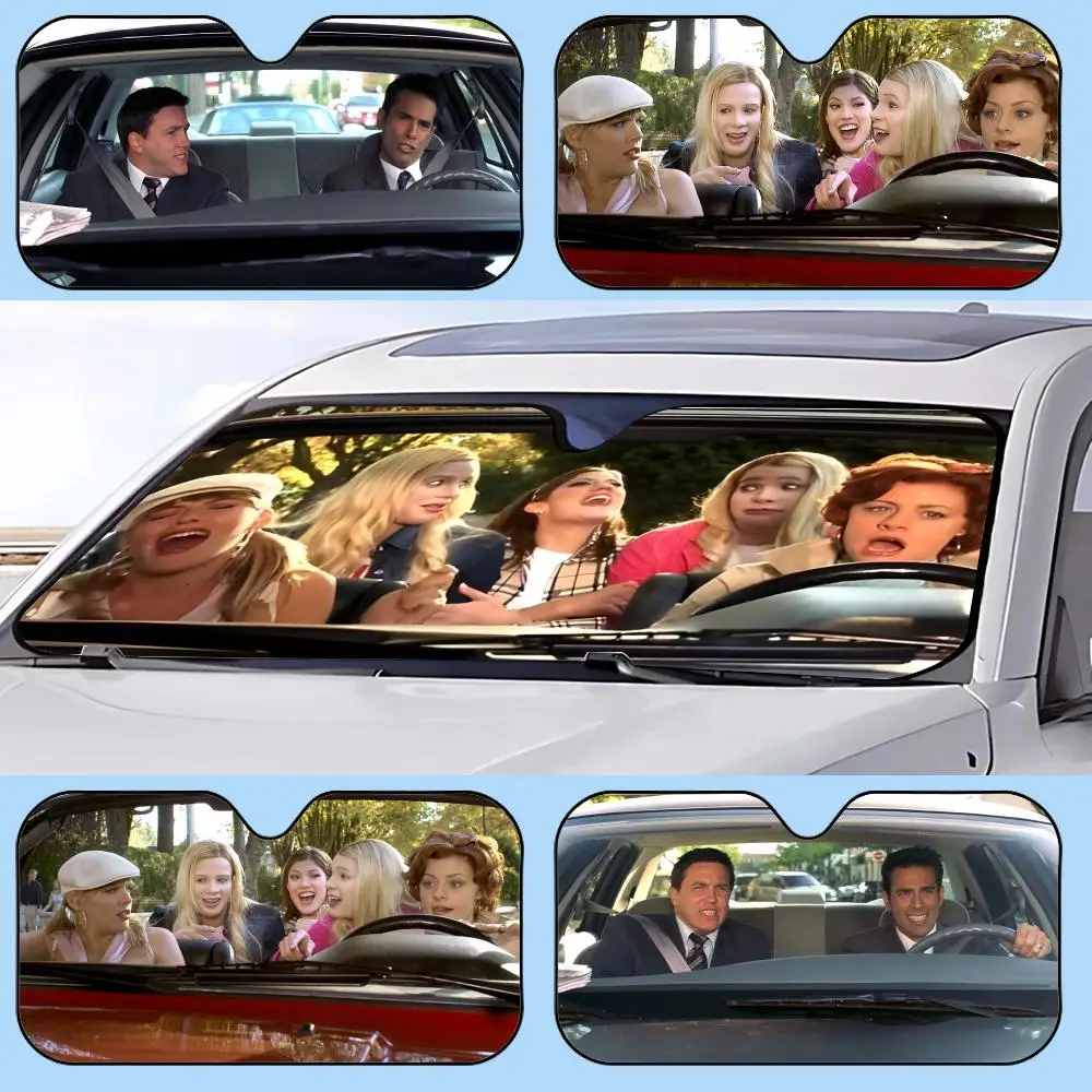 W-White Chicks Movie Sun Visor Retractable Car Sun Visor Anti-Glare UV Protection Front Window Sunshade
W-White Chicks Movie Sun Visor Retractable Car Sun Visor Anti-Glare UV Protection Front Window Sunshade