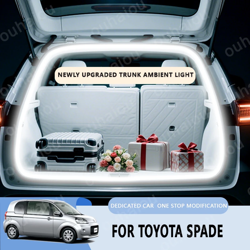 For Toyota Spade trunk light modification light Atmosphere lights White warm white Rear Trunk LED Light Bar
For Toyota Spade trunk light modification light Atmosphere lights White warm white Rear Trunk LED Light Bar