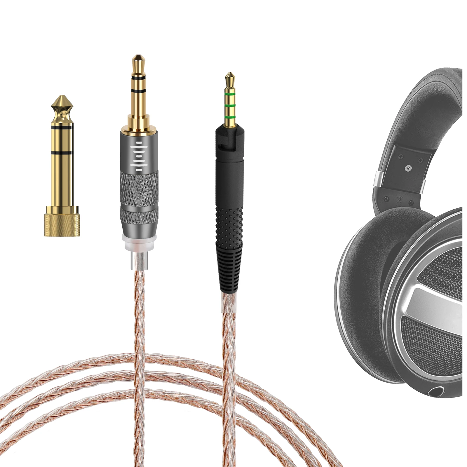 Аудиокабель Geekria от 2,5 мм до 3,5 мм/6,35 мм, совместимый с Sennheiser HD599, HD598, HD620S, HD550, HD505 (6,5 футов/2 м)
Аудиокабель Geekria от 2,5 мм до 3,5 мм/6,35 мм, совместимый с Sennheiser HD599, HD598, HD620S, HD550, HD505 (6,5 футов/2 м)
