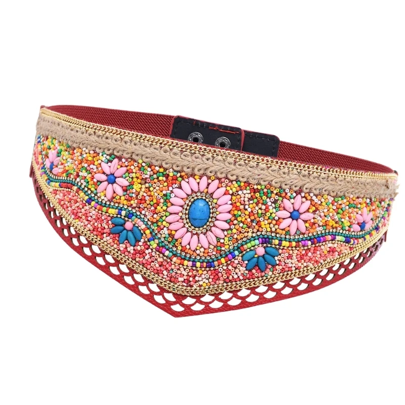 652F Adjustable Ethnic Waist Cincher Colorful Seed Bead Craft For Music Festival Outfits And Casual Summer Wear
652F Adjustable Ethnic Waist Cincher Colorful Seed Bead Craft For Music Festival Outfits And Casual Summer Wear