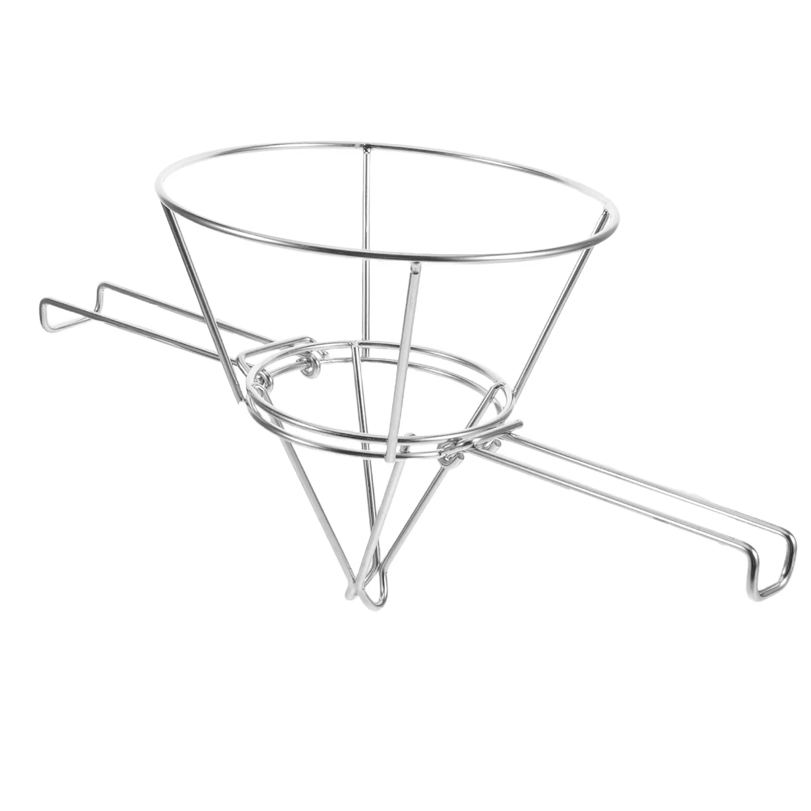 Maple Syrup Filter Stand Stainless Steel Cone Holder Folding Arms Stable Commercial Syrup Strainer Support Rack for Kitchen Bars
Maple Syrup Filter Stand Stainless Steel Cone Holder Folding Arms Stable Commercial Syrup Strainer Support Rack for Kitchen Bars