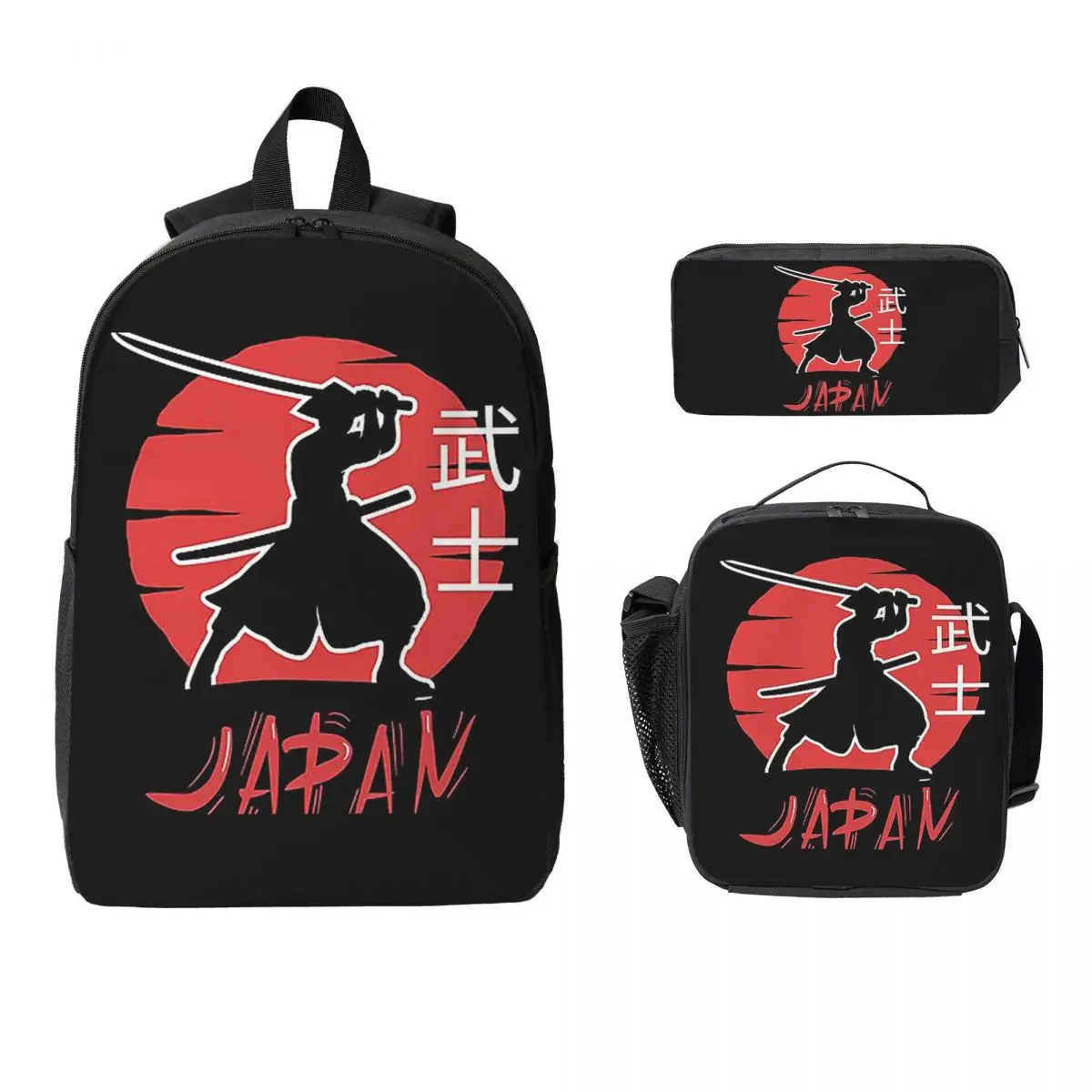 Japanese Bushido Samurai Warrior Backpack Boys Girls BookBag School Bag Laptop Shoulder Bags 3ps Insulated Lunch Bag Pencil Case
Japanese Bushido Samurai Warrior Backpack Boys Girls BookBag School Bag Laptop Shoulder Bags 3ps Insulated Lunch Bag Pencil Case