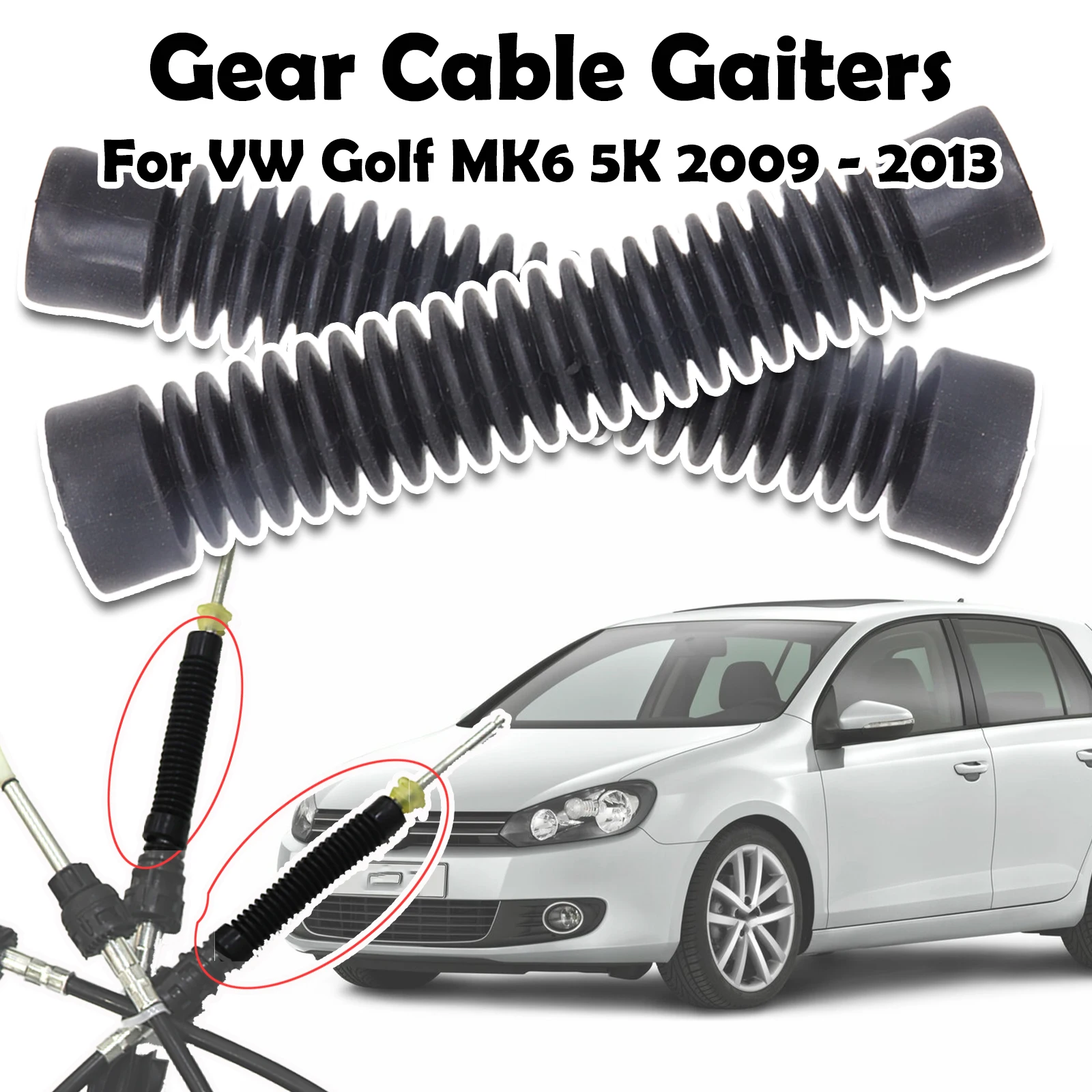 2pcs For VW Golf MK6 5K Manual Gearbox Shift Cable Gear Cable Lever Joint And Sealing Gaiters Linkage Connector Sleeve 2009-2013
2pcs For VW Golf MK6 5K Manual Gearbox Shift Cable Gear Cable Lever Joint And Sealing Gaiters Linkage Connector Sleeve 2009-2013