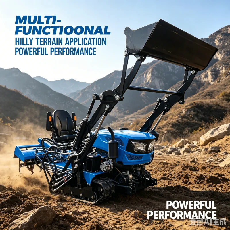 Crawler Diesel Rotary Tiller Heavy Duty Commercial Cultivator Adjustable Width Soil Loosening Equipment
Crawler Diesel Rotary Tiller Heavy Duty Commercial Cultivator Adjustable Width Soil Loosening Equipment