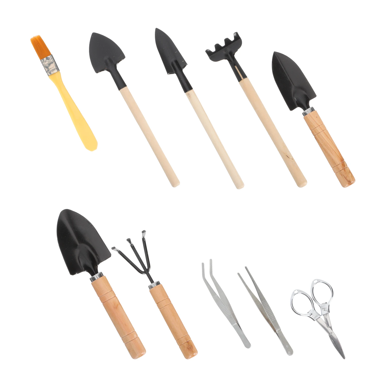 10 Pcs Planting Tools Compact Gardening Kit Durable Wood Metal Smooth Safe Ergonomic Long H Succulent Flowers Transplanting
10 Pcs Planting Tools Compact Gardening Kit Durable Wood Metal Smooth Safe Ergonomic Long H Succulent Flowers Transplanting
