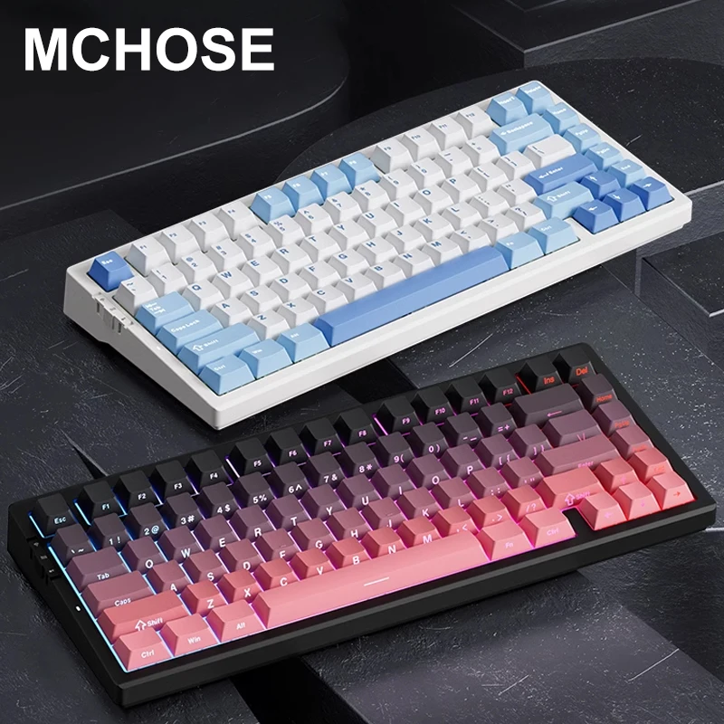 Механическая клавиатура MCHOSE G75 Pro, трехрежимная беспроводная прокладка с горячей заменой, индивидуальная игровая клавиатура, аксессуары для ПК, геймеров
Механическая клавиатура MCHOSE G75 Pro, трехрежимная беспроводная прокладка с горячей заменой, индивидуальная игровая клавиатура, аксессуары для ПК, геймеров