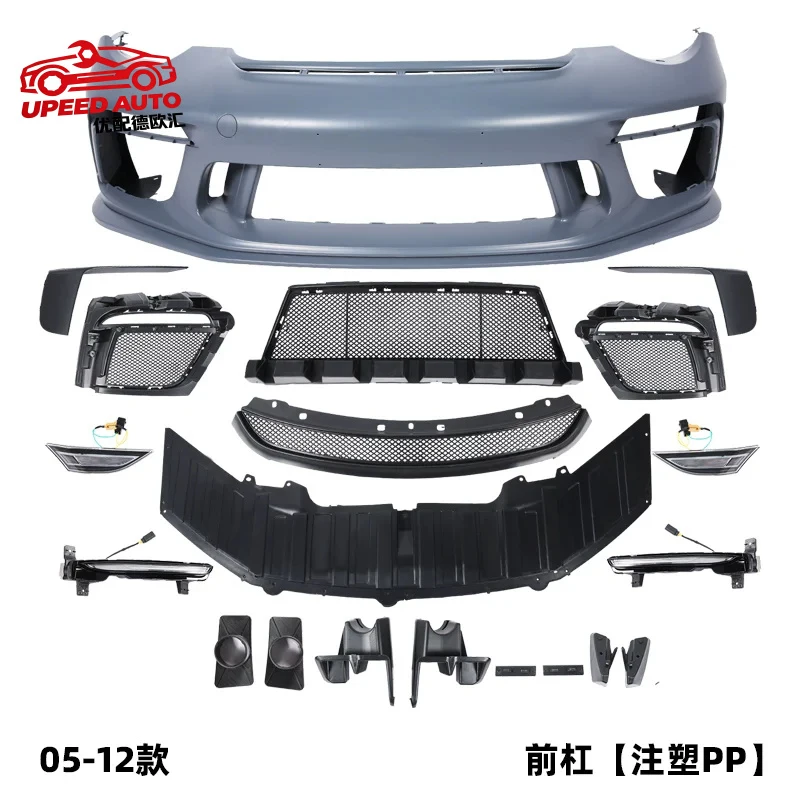Suitable for Body kit Porsche 997 05-12 Upgrade to GT3 style Front Rear bumper Carbon fiber hood Tail wing surround
Suitable for Body kit Porsche 997 05-12 Upgrade to GT3 style Front Rear bumper Carbon fiber hood Tail wing surround