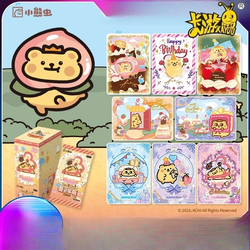 KAYAOU Card Mania "Little Bear Worm" Cards, Life Miracle Collector's Set, Official Cute Character Cards
KAYAOU Card Mania "Little Bear Worm" Cards, Life Miracle Collector's Set, Official Cute Character Cards