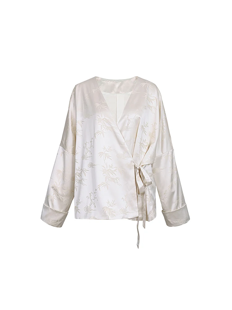 New Chinese Sle Long Sve irt Women's Faion Handpied Store Spring Summer New Arrival V Ne Button Closure Loose Fit
New Chinese Sle Long Sve irt Women's Faion Handpied Store Spring Summer New Arrival V Ne Button Closure Loose Fit